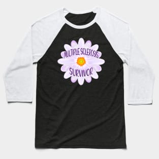 Multiple Sclerosis Survivor Baseball T-Shirt